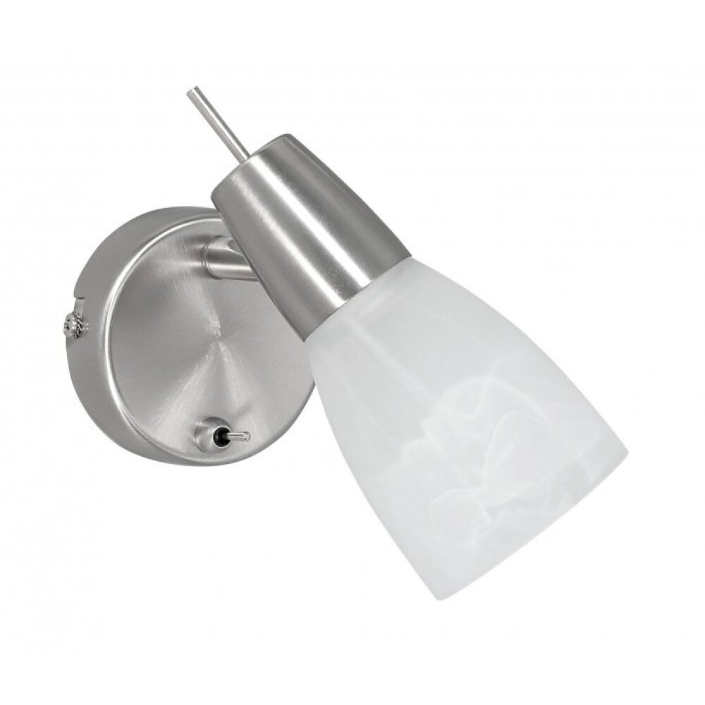Leuchten Direkt JULIA Vägglampa Rostfritt stål, 1-ljuskällor main product photo