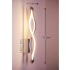Mantra Sahara Vägglampa LED Krom, 1-ljuskällor
