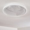 Rufi Taklampa LED Vit, 1-ljuskällor, Fjärrkontroll