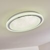 Rufi Taklampa LED Vit, 1-ljuskällor, Fjärrkontroll