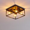 Ryssby Taklampa Svart, 4-ljuskällor