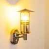 Forli Vägglampa Färg i rostfritt stål, 1-ljuskällor, Rörelsedetektor