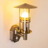 Forli Vägglampa Färg i rostfritt stål, 1-ljuskällor, Rörelsedetektor