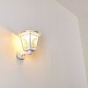 Siera vägglampa utomhus, Vägglampa Vit, 1-ljuskällor
