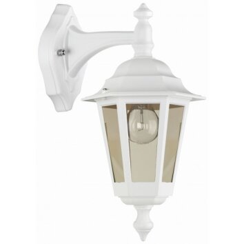 LCD Lennestadt vägglampa utomhus, Vägglampa Vit, 1-ljuskällor