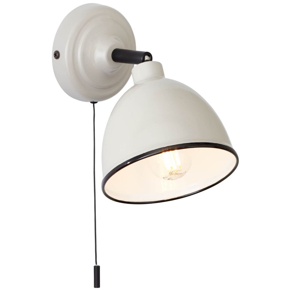 Brilliant Lampor Telio Vägglampa Grått, 1-ljuskällor main product photo