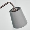 Gunstock Golvlampa, Läslampa Nickel matt, 2-ljuskällor