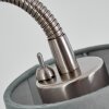 Gunstock Golvlampa, Läslampa Nickel matt, 2-ljuskällor