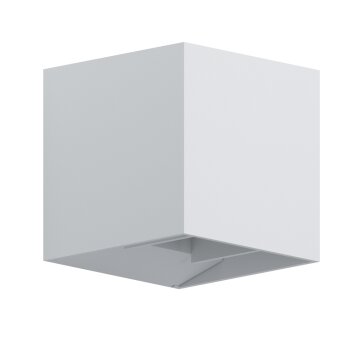 Eglo CALPINO vägglampa utomhus, Vägglampa LED Vit, 2-ljuskällor