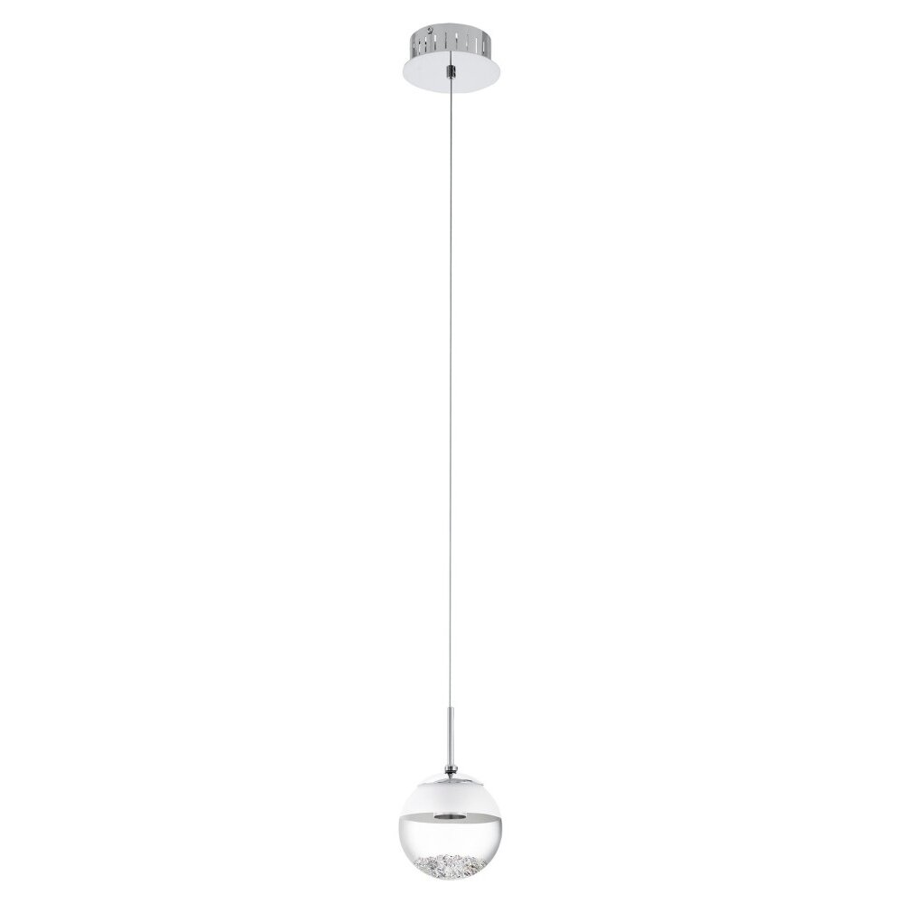 Eglo Eglo Pendelbelysning LED Krom, Kristall optik, 1-ljuskällor main product photo