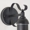 Broni vägglampa utomhus, Vägglampa Svart, 1-ljuskällor