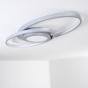 Chunky Taklampa LED Krom, Silver, 1-ljuskällor