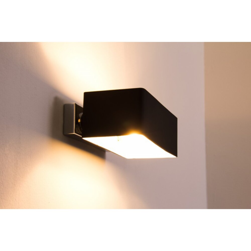 Ideallux BOX Vägglampa Svart, 2-ljuskällor main product photo
