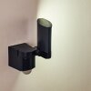 Larvik Vägglampa LED Antracit, 1-ljuskällor, Rörelsedetektor