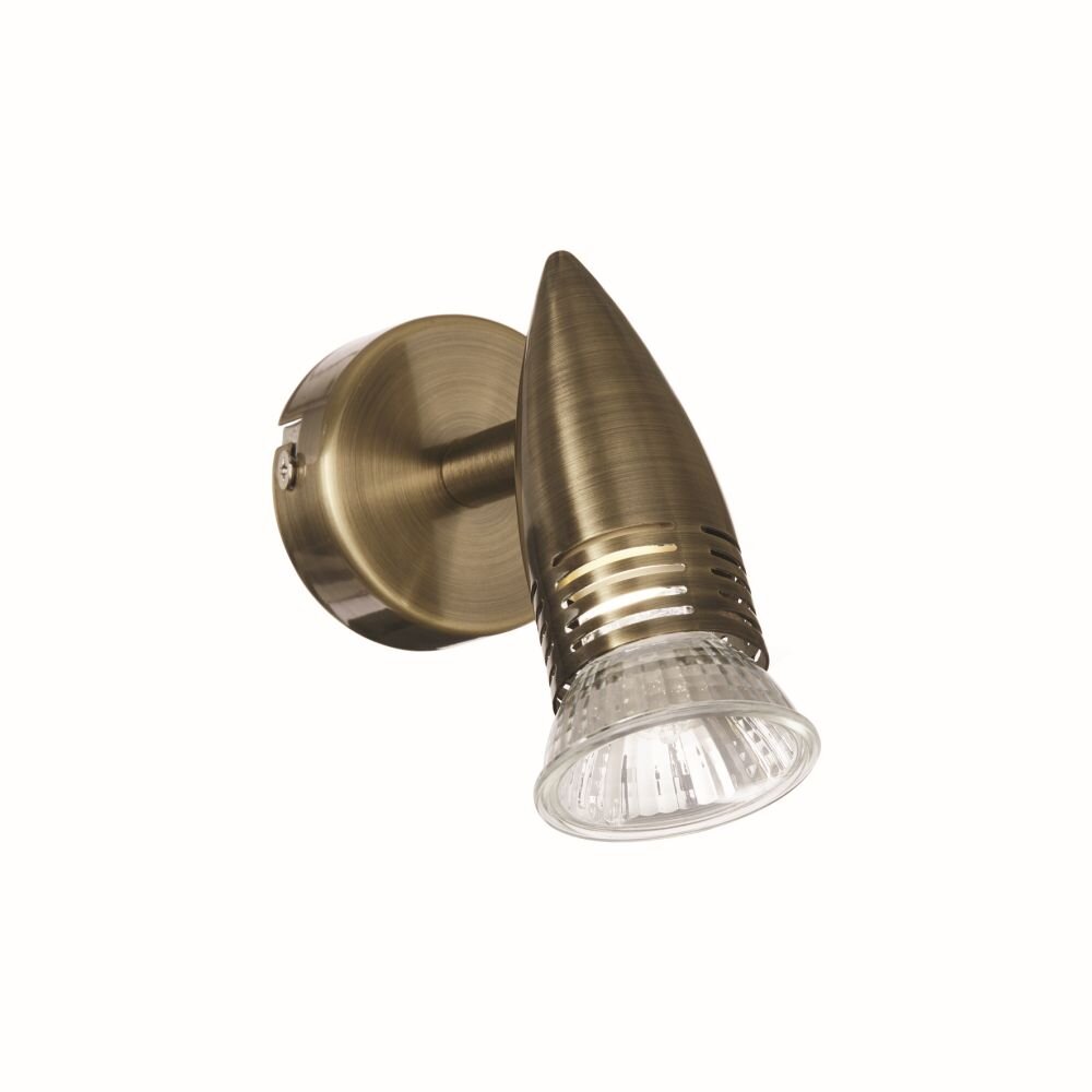 Ideallux ALFA Vägglampa bronsfärgad, 1-ljuskällor main product photo