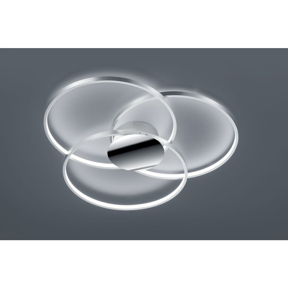 Trio Lampor SEDONA Taklampa LED Aluminium, 1-ljuskällor main product photo