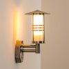 Forli vägglampa utomhus, Vägglampa Färg i rostfritt stål, 1-ljuskällor, Rörelsedetektor