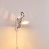 Stranderott Vägglampa, Läslampa Krom, Vit, 1-ljuskällor