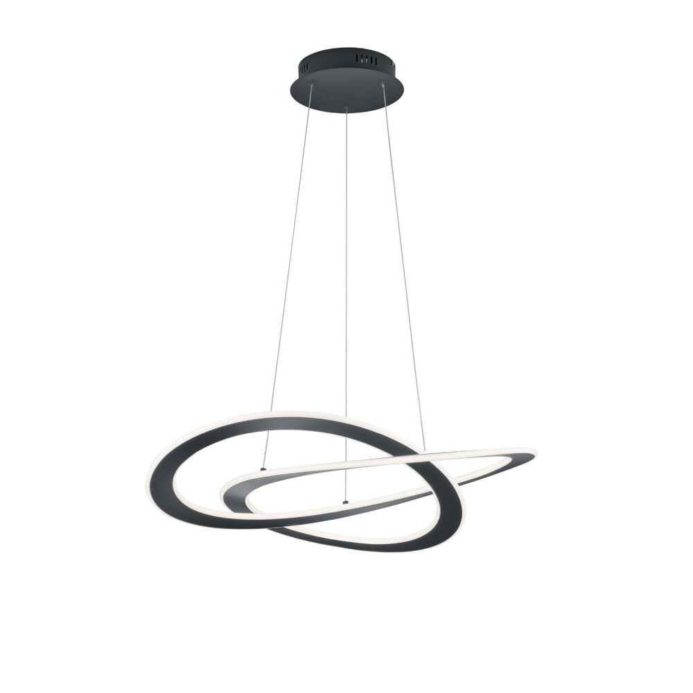 Trio OAKLAND Pendelbelysning LED Antracit, 1-ljuskällor main product photo