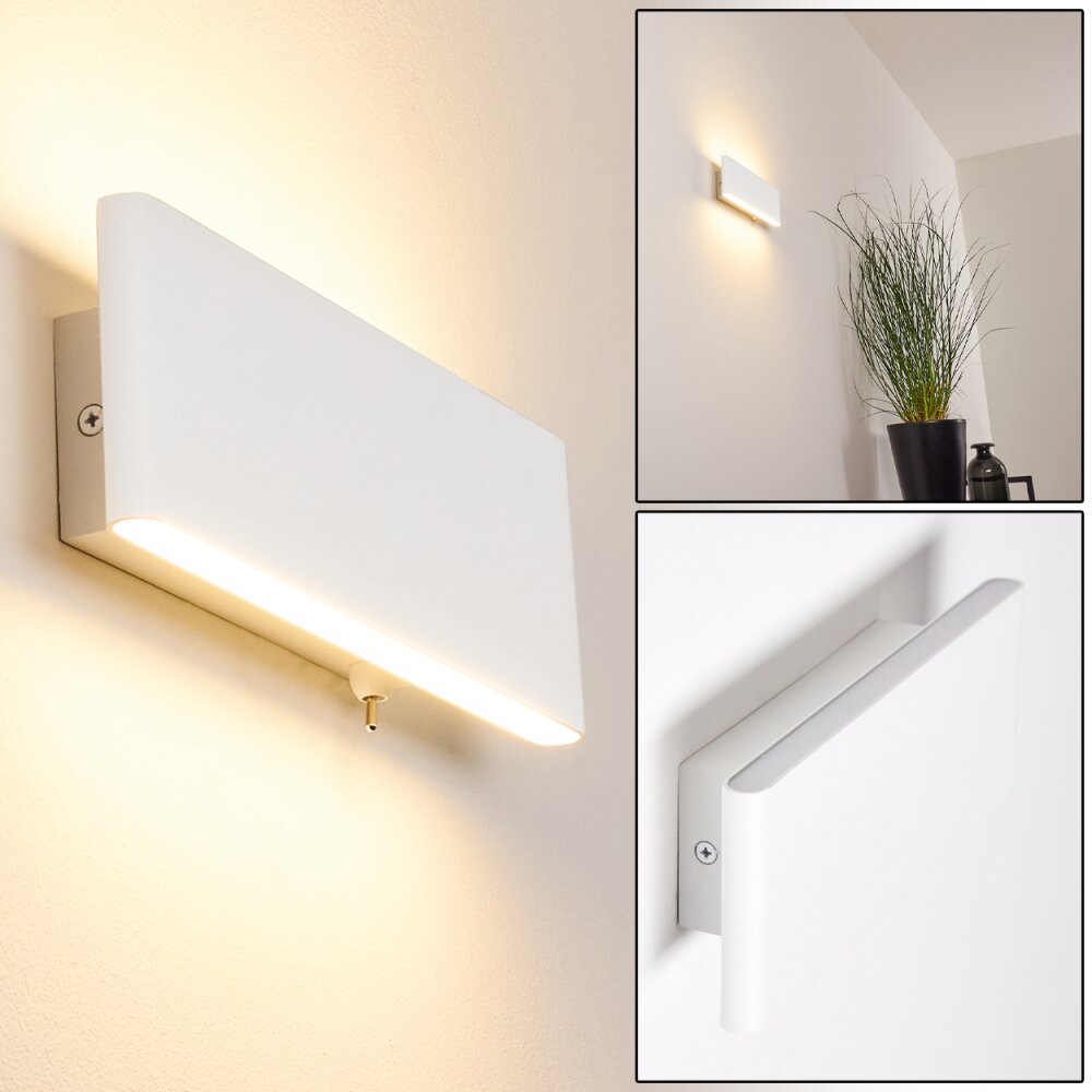 Mosambik Vägglampa LED Vit, 1-ljuskällor main product photo