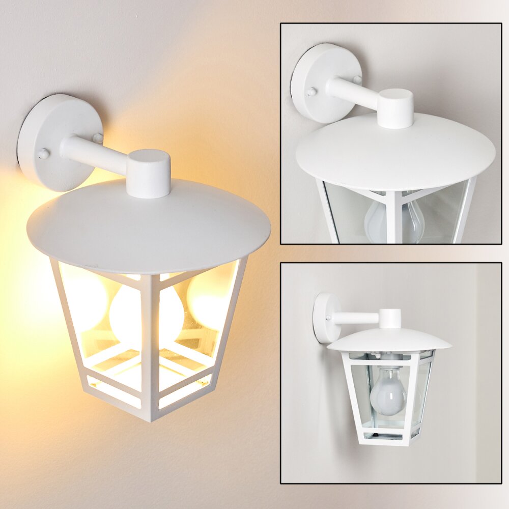 Siera Vägglampa Vit, 1-ljuskällor main product photo