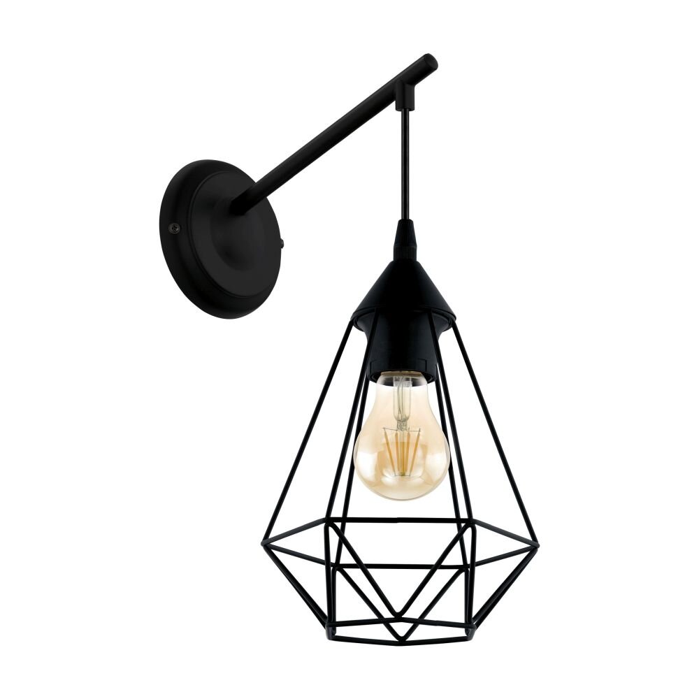 Eglo Lampor TARBES Vägglampa Svart, 1-ljuskällor main product photo