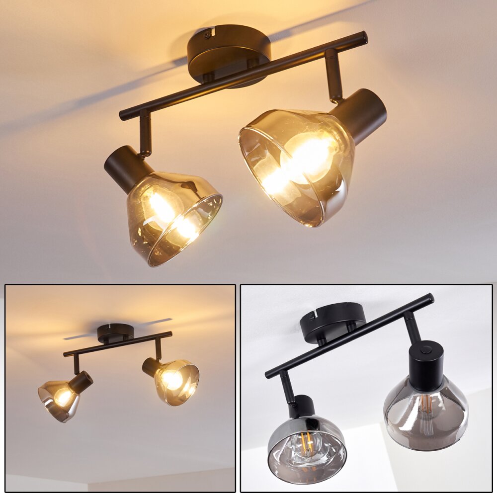 Tyksov Taklampa, Takstrålkastare Svart, 2-ljuskällor main product photo