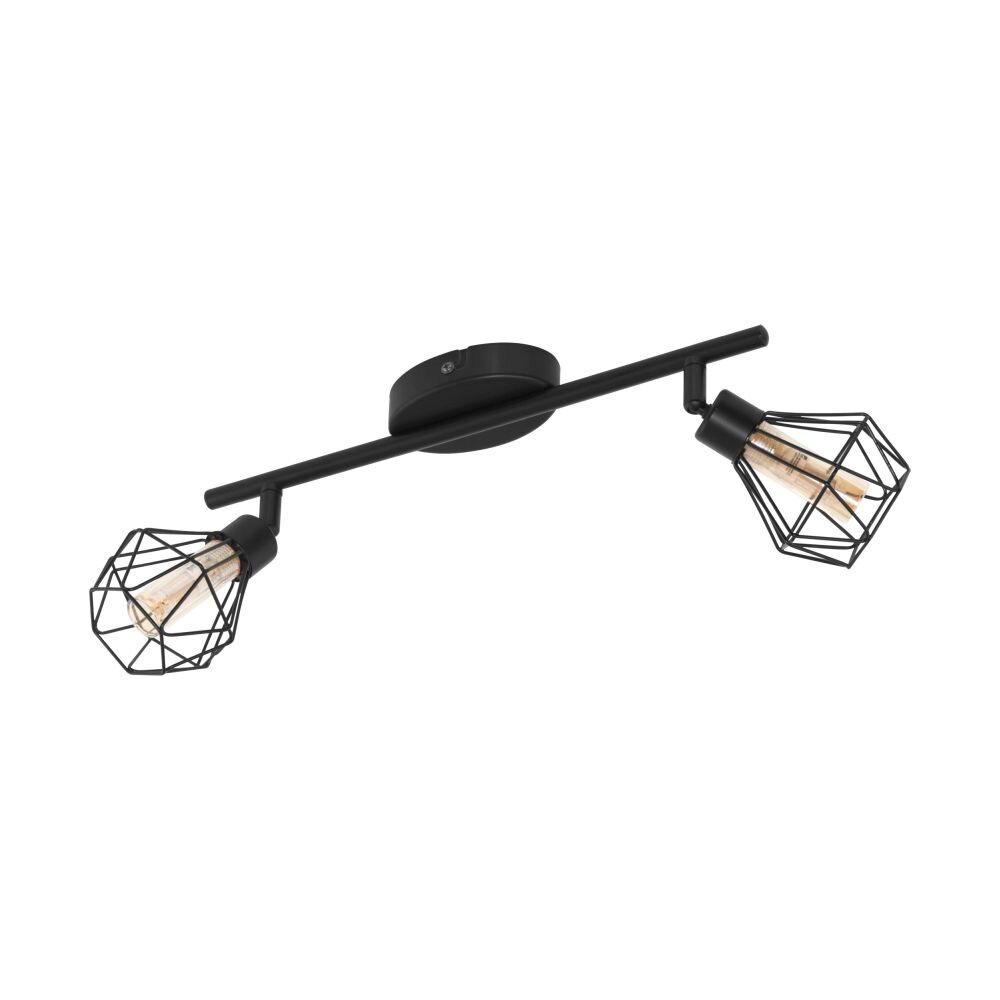 Eglo ZAPATA Väggspotlight LED Svart, 2-ljuskällor main product photo