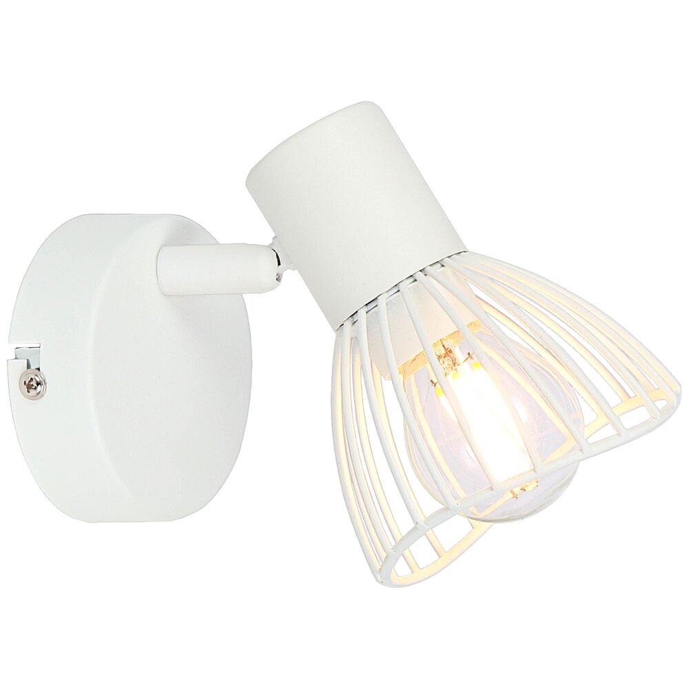 Brilliant Lampor Elhi Väggspotlight Vit, 1-ljuskällor main product photo