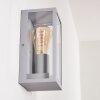 Hakkas vägglampa utomhus Silver, 1-ljuskällor Hakkas vägglampa utomhus Silver, 1-ljuskällor