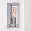 Hakkas vägglampa utomhus Silver, 1-ljuskällor Hakkas vägglampa utomhus Silver, 1-ljuskällor