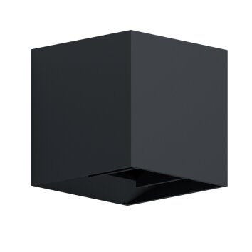 Eglo CALPINO vägglampa utomhus, Vägglampa LED Antracit, 2-ljuskällor