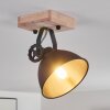 Svanfolk Taklampa, Takstrålkastare Brun, Svart, 1-ljuskällor