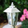 Moskau Golvlampa, gångvägslampa Färg i rostfritt stål, 1-ljuskällor