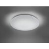 Trio Lampor CHARLY Taklampa LED Vit, 1-ljuskällor, Fjärrkontroll, Färgväxlare