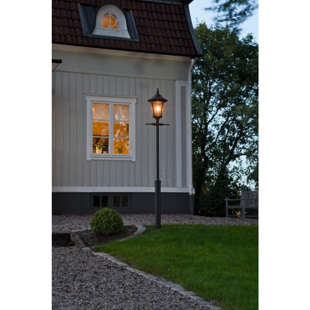 Konstsmide Lampor Virgo Kandelabrar, gångvägslampa Svart, 1-ljuskällor main product photo