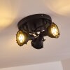 Jonsered Taklampa, Takstrålkastare Svart, 3-ljuskällor