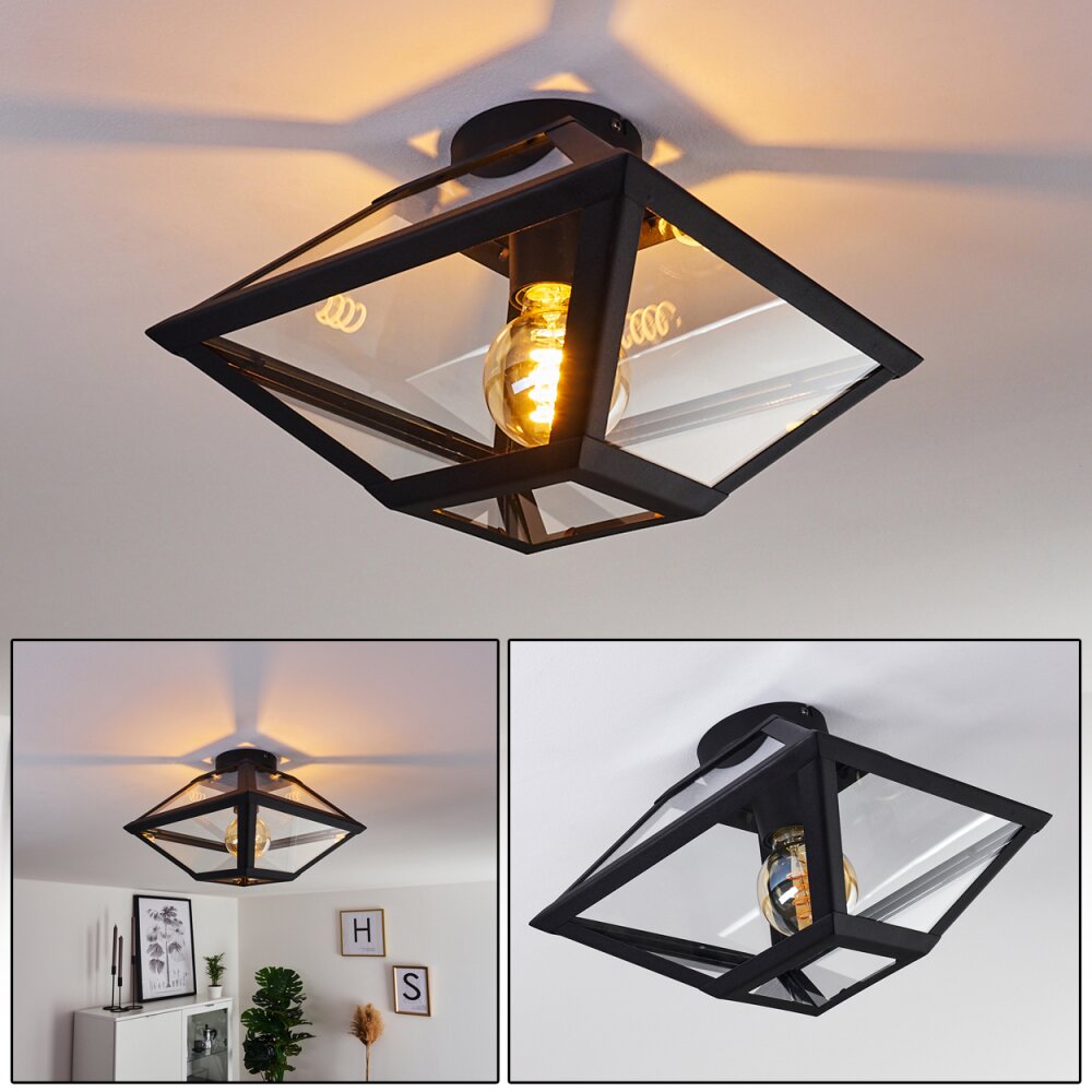 Moraira Taklampa Svart, 1-ljuskällor main product photo