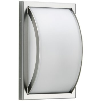 Albert Lampor 6390 Utomhusbelysning, vägglampa utomhus LED Rostfritt stål, 1-ljuskällor