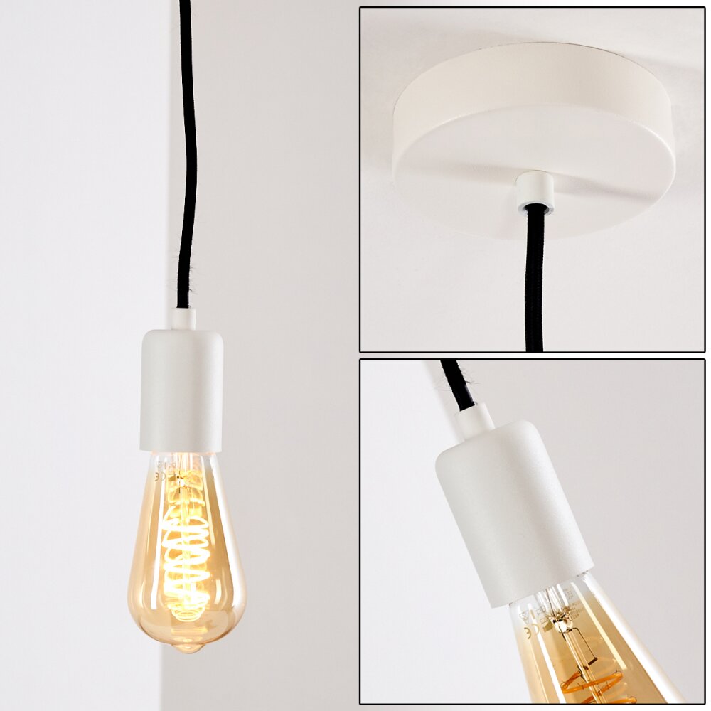 Lemone Pendellampa Vit, 1-ljuskällor main product photo