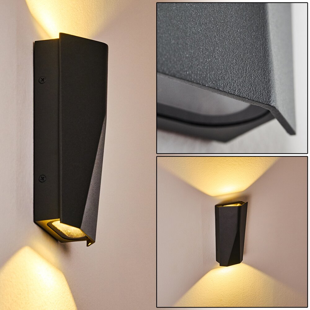 Ingvar Up & Down Lampa, Vägglampa LED Antracit, 2-ljuskällor main product photo