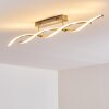 Dundas Taklampa LED Färg i rostfritt stål, 2-ljuskällor