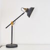Luven Skrivbordslampa, Bordslampa Svart, 1-ljuskällor, Fjärrkontroll