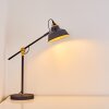Luven Skrivbordslampa, Bordslampa Svart, 1-ljuskällor, Fjärrkontroll