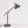 Luven Skrivbordslampa, Bordslampa Svart, 1-ljuskällor, Fjärrkontroll