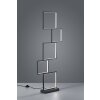 Trio Lampor Sorrento Golvlampa, Golvlampa LED Svart, 1-ljuskällor