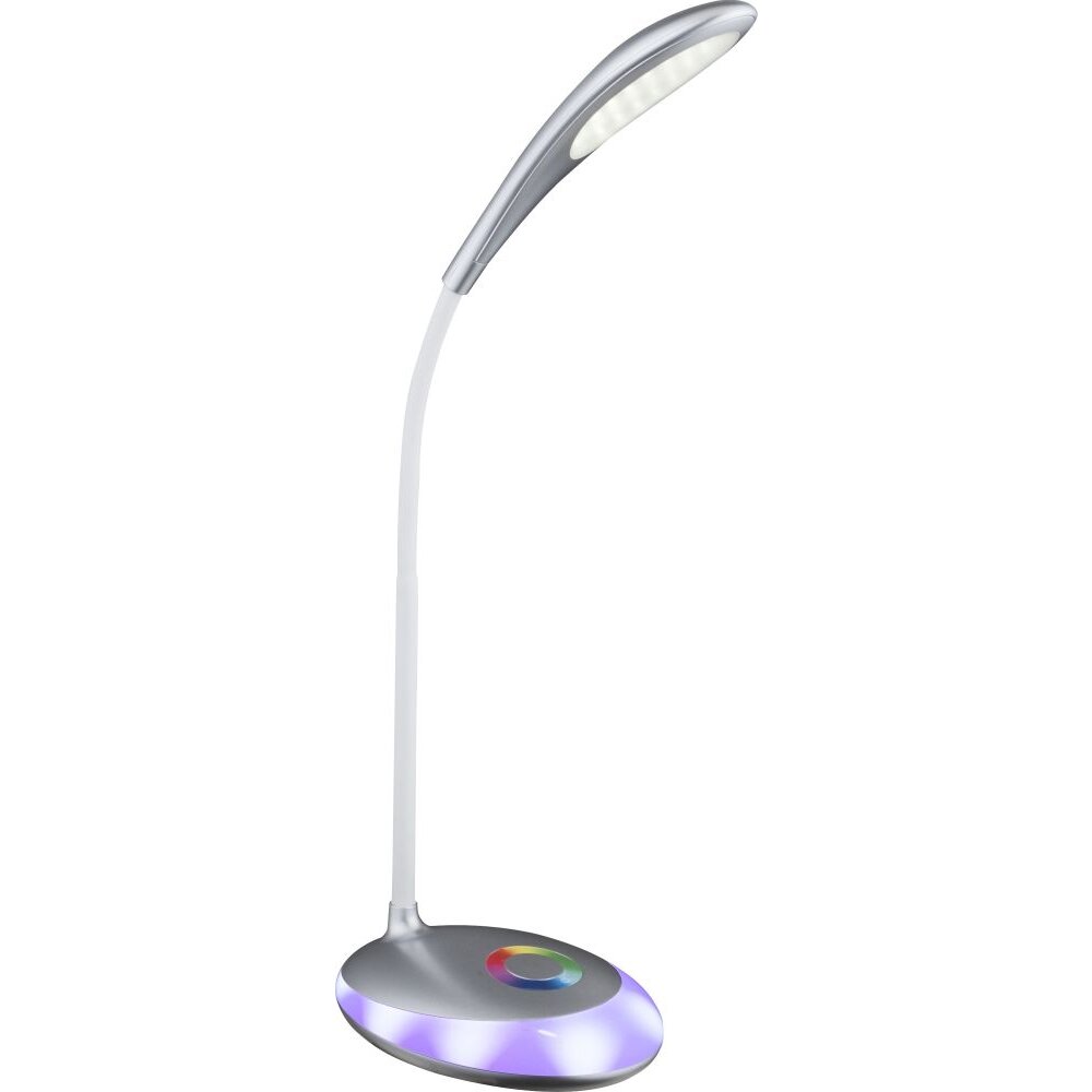 Globo MINEA Bordslampa LED Silver, 1-ljuskällor, Färgväxlare main product photo