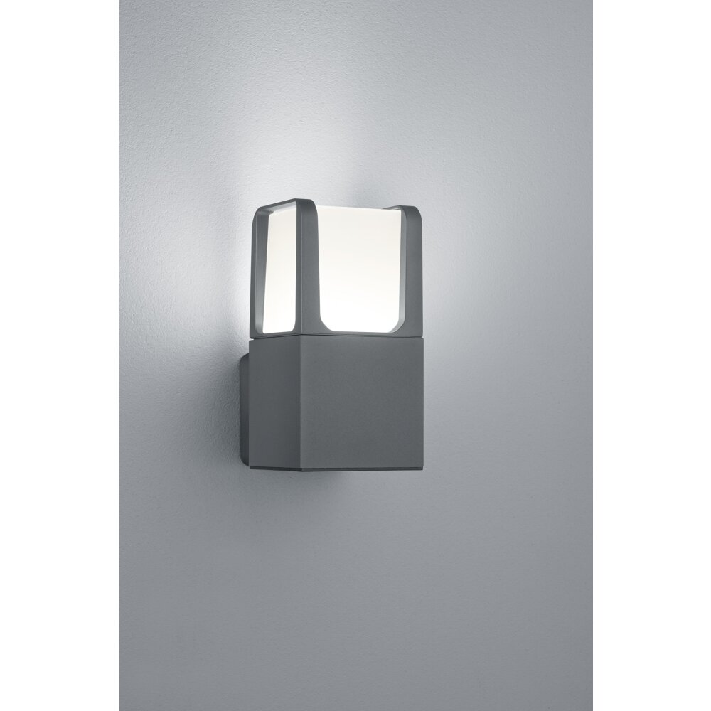 Trio Lampor EBRO Vägglampa LED Antracit, 1-ljuskällor main product photo