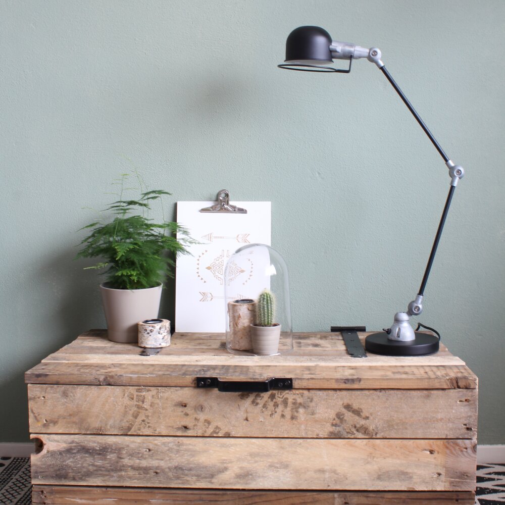 Steinhauer Darvin Bordslampa Grått, Svart, 1-ljuskällor main product photo