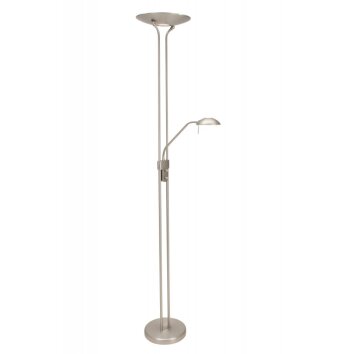 Steinhauer Mexlite Golvlampa, strålkastare LED Färg i rostfritt stål, 1-ljuskällor